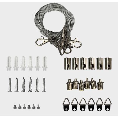 Kit De Suspension RS PRO Pour LED, Panneau ( Prix Pour 1 ) 3 Kit De Suspension RS PRO Pour LED, Panneau ( Prix Pour 1 )