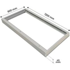 LED ATOMANT SL Support De Surface En Aluminium Pour Panneau Led 120x60cm | Pack 1 Pce. - Pack 1 Pce. -Panneau LED Soldes 2022 36290986 4