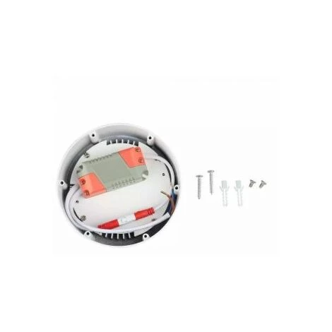 Spot LED Saillie 15W Rond Blanc Avec Transfo Vt-1415 Rd Fs - Blanc Chaud - 2700k - 120 Deg V-TAC 4 Spot LED Saillie 15W Rond Blanc Avec Transfo Vt-1415 Rd Fs - Blanc Chaud - 2700k - 120 Deg V-TAC – Image 2