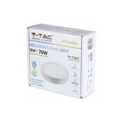Spot LED Saillie 15W Rond Blanc Avec Transfo Vt-1415 Rd Fs - Blanc Chaud - 2700k - 120 Deg V-TAC 7 Spot LED Saillie 15W Rond Blanc Avec Transfo Vt-1415 Rd Fs - Blanc Chaud - 2700k - 120 Deg V-TAC -Panneau LED Soldes 2022 39346538 3