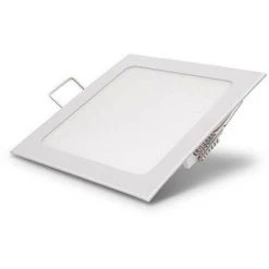 OPTONICA Downlight LED 12W Carré 166mmx166mm - Blanc Chaud 2700K