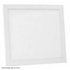 Blanc Chaud - Dalle LED NOVA - 30x30cm - 20W - DeliTech - Alim. Non Fournie - Blanc