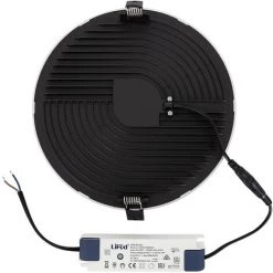 LEDKIA Spot Encastrable Dalle LED Ronde Slim Surface 30W LIFUD Grise Coupe Ø205mm Downlight Panel Blanc Neutre 4000K - Blanc Neutre 4000K 11 LEDKIA Spot Encastrable Dalle LED Ronde Slim Surface 30W LIFUD Grise Coupe Ø205mm Downlight Panel Blanc Neutre 4000K - Blanc Neutre 4000K -Panneau LED Soldes 2022 40398024 5