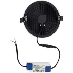 LEDKIA Spot Encastrable Dalle LED Ronde Slim Surface 16W LIFUD Grise Coupe Ø135mm Downlight Panel Blanc Neutre 4000K - Blanc Neutre 4000K -Panneau LED Soldes 2022 40398026 5