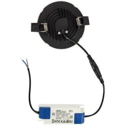 LEDKIA Spot Encastrable Dalle LED Ronde High Lumen 8W LIFUD Coupe Ø75mm Downlight Panel Blanc Neutre 4000K - Blanc Neutre 4000K -Panneau LED Soldes 2022 40398027 5