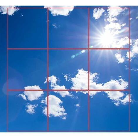 OPTONICA Dalle LED Personnalisée 45W 60x60cm - Logo Ou Motif 3 OPTONICA Dalle LED Personnalisée 45W 60x60cm - Logo Ou Motif