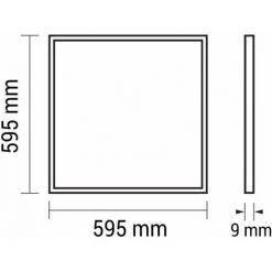 OPTONICA Dalle LED Personnalisée 45W 60x60cm - Logo Ou Motif 9 OPTONICA Dalle LED Personnalisée 45W 60x60cm - Logo Ou Motif -Panneau LED Soldes 2022 40746664 3