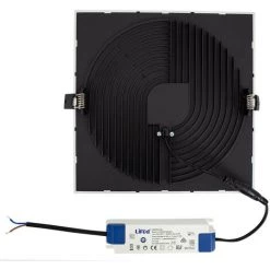 LEDKIA Spot Encastrable Dalle LED Carrée High Lumen 30W LIFUD Silver Coupe Ø200mm Downlight Panel Blanc Neutre 4000K - Blanc Neutre 4000K -Panneau LED Soldes 2022 41306292 5