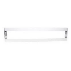 DELITECH Cadre Aluminium Pour Dalle LED 120x15cm - Finition Blanc