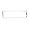 DELITECH Cadre Aluminium Pour Dalle LED 120x30cm - Finition Blanc 1 DELITECH Cadre Aluminium Pour Dalle LED 120x30cm - Finition Blanc -Panneau LED Soldes 2022 4273106 1