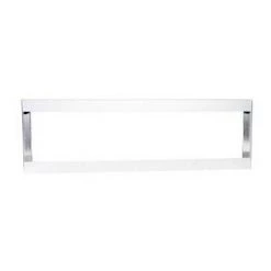 DELITECH Cadre Aluminium Pour Dalle LED 120x30cm - Finition Blanc