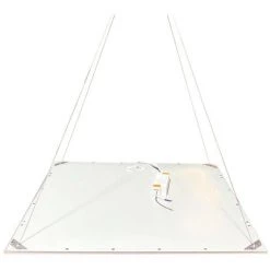 EUROPALAMP Kit De Cables De Suspensión Para Panel Led