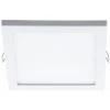 ETC-SHOP Plafonnier LED Panneau Encastrable étude De Plafond Plafonnier LED Plat, Quadrillage Carré Blanc, 9.5W 600Lm Blanc Chaud, L 15.5 Cm -Panneau LED Soldes 2022 43106038 1