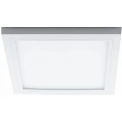 ETC-SHOP Plafonnier LED Structure Panneau Plafond étude Plafonnier LED Plat, Quadrillage Carré Blanc, 12W 840Lm Blanc Neutre, L 30,4 Cm