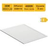 LUTECE-ARC Dalle LED 38W 595x595mm UGR19 3800lm 4000K -Panneau LED Soldes 2022 43380259 1