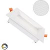 LEDKIA Spot Encastrable Dalle LED Carrée Slim 10W CCT Sélectionnable Microprismatique (UGR17) LIFUD Coupe 110x110mm Downlight Panel No Flicker CCT - No Flicker CCT -Panneau LED Soldes 2022 43631957 1