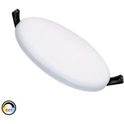 LEDKIA Spot Encastrable Dalle LED Ronde CCT Sélectionnable Slim Surface 12W Coupe Ø135mm IP54 Downlight Panel Sélectionnable (Chaud-Neutre-Froid) - Sélectionnable (Chaud-Neutre-Froid)