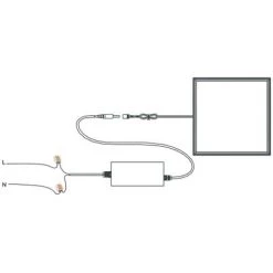 EUROPALAMP Panel Led 600 X 600 40 W Lote De 6 Piezas PMMA Blanco Frío 6000 K Alta Luminosidad - Varios Modelos Disponibles 9 EUROPALAMP Panel Led 600 X 600 40 W Lote De 6 Piezas PMMA Blanco Frío 6000 K Alta Luminosidad - Varios Modelos Disponibles -Panneau LED Soldes 2022 4465775 3