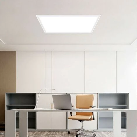 BARCELONA LED Panneau LED 60X60cm Avec Kit Encastrable 44W UGR19 Driver Philips | Blanc Chaud - Blanc Chaud 4 BARCELONA LED Panneau LED 60X60cm Avec Kit Encastrable 44W UGR19 Driver Philips | Blanc Chaud - Blanc Chaud – Image 2