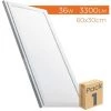 LED ATOMANT SL Panneau LED Slim Encastré 60x30cm 36W 3300LM | Blanc Neutre 4500K - Pack 1 Pce. - Blanc Neutre 4500K