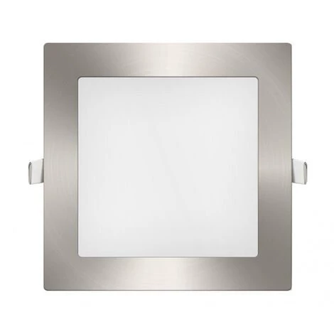 Downlight Panneau LED Carrée Nickel 24W IP44 CCT 3000+4000+6000 | IluminaShop 3 Downlight Panneau LED Carrée Nickel 24W IP44 CCT 3000+4000+6000 | IluminaShop