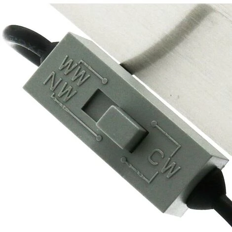 Downlight Panneau LED Carrée Nickel 24W IP44 CCT 3000+4000+6000 | IluminaShop 5 Downlight Panneau LED Carrée Nickel 24W IP44 CCT 3000+4000+6000 | IluminaShop – Image 3