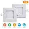 KARTOKNER 2 Pièces 3w Petit Panneau Léger Carré 220V (Blanc Froid) 1 KARTOKNER 2 Pièces 3w Petit Panneau Léger Carré 220V (Blanc Froid) -Panneau LED Soldes 2022 49927178 1
