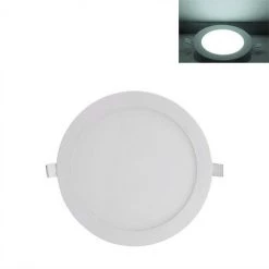 KARTOKNER 24W Encastré Spot LED Encastrable Plafond Ultra Minces Panneau Ronde Encastré Spot LED Encastrable Ultra-plats éclairage Plafond LED Encastré (Blanc Froid ) -Panneau LED Soldes 2022 49992251 3
