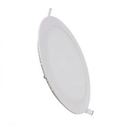 KARTOKNER 18W Encastré Spot LED Encastrable Plafond Ultra Minces Panneau Ronde Encastré Spot LED Encastrable Ultra-plats éclairage Plafond LED Encastré (Blanc Chaud )