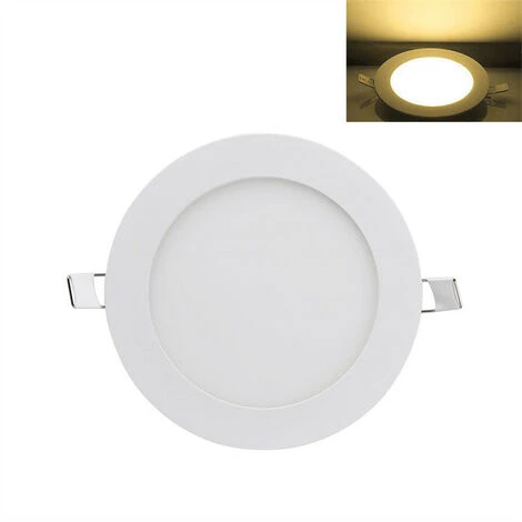 KARTOKNER 9W Encastré Spot LED Encastrable Plafond Ultra Minces Panneau Ronde Encastré Spot LED Encastrable Ultra-plats éclairage Plafond LED Encastré (Blanc Neutre ) 5 KARTOKNER 9W Encastré Spot LED Encastrable Plafond Ultra Minces Panneau Ronde Encastré Spot LED Encastrable Ultra-plats éclairage Plafond LED Encastré (Blanc Neutre ) – Image 3