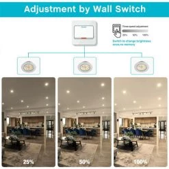 KARTOKNER Lot De 6 Spot LED Encastrable, 7W Plafonniers Encastre 3000K 220-240V Pour Cuisine Salle De Bain (Blanc Chaud) -Panneau LED Soldes 2022 50064052 5