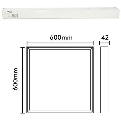 ARUM LIGHTING Kit De Pose Saillie Pour Dalle LED 60 X 60 Cm 6 ARUM LIGHTING Kit De Pose Saillie Pour Dalle LED 60 X 60 Cm – Image 4