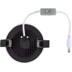 LEDKIA Spot Encastrable Dalle LED Ronde CCT Sélectionnable Slim Surface 8W Coupe Ø 75mm IP54 Downlight Panel Sélectionnable (Chaud-Neutre-Froid) - Sélectionnable (Chaud-Neutre-Froid) -Panneau LED Soldes 2022 51232321 3