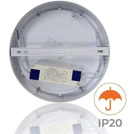 LED ATOMANT SL Plafonnier LED Rond Surface 28W PLUS 2500LM 220mm | Blanc Neutre 4500K - Pack 1 Pce. - Blanc Neutre 4500K 5 LED ATOMANT SL Plafonnier LED Rond Surface 28W PLUS 2500LM 220mm | Blanc Neutre 4500K - Pack 1 Pce. - Blanc Neutre 4500K – Image 3