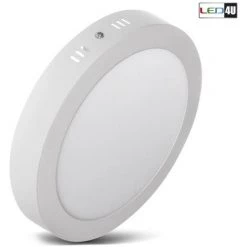 BRICOLINE LD155W 47442 Panneau LED En Saillie Mince 18W Blanc Chaud 2800-3200K Fi225 * H40mm 9 BRICOLINE LD155W 47442 Panneau LED En Saillie Mince 18W Blanc Chaud 2800-3200K Fi225 * H40mm -Panneau LED Soldes 2022 52653231 3