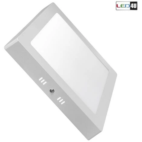 BRICOLINE LD156C 47448 Panneau LED En Saillie Mince 18W Blanc Froid 5500-6500K 225 * 225 * H40mm 4 BRICOLINE LD156C 47448 Panneau LED En Saillie Mince 18W Blanc Froid 5500-6500K 225 * 225 * H40mm – Image 2