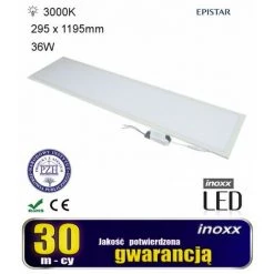 BRICOLINE Panneau LED 120x30 36w Plafonnier Slim Coffer Chaleur 3000k