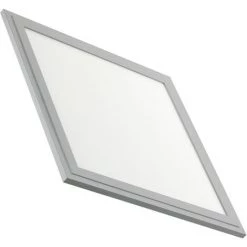 LEDKIA Panneau LED 30x30cm 18W Slim LIFUD Cadre Argenté Blanc Froid 6000K - 6500K - Blanc Froid 6000K - 6500K
