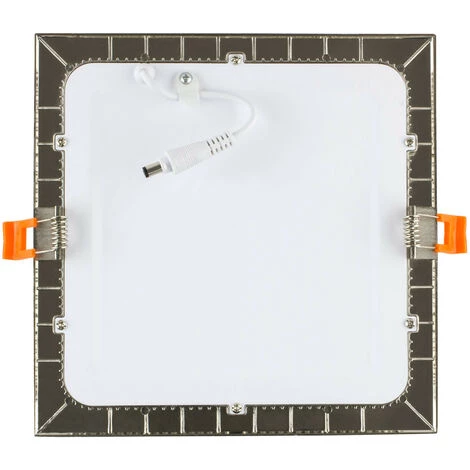 LEDKIA Spot Encastrable Dalle LED Carrée Extra-Plate 12W Argentée Coupe 152x152mm Downlight Panel Blanc Froid 6000K - 6500K - Blanc Froid 6000K - 6500K 6 LEDKIA Spot Encastrable Dalle LED Carrée Extra-Plate 12W Argentée Coupe 152x152mm Downlight Panel Blanc Froid 6000K - 6500K - Blanc Froid 6000K - 6500K – Image 4