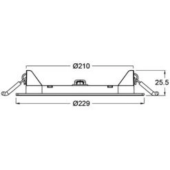 BRAYTRON Dalle LED Ronde Extra Plate 18W 6500K Ø229mm IP40 - Blanc 9 BRAYTRON Dalle LED Ronde Extra Plate 18W 6500K Ø229mm IP40 - Blanc -Panneau LED Soldes 2022 53727234 4