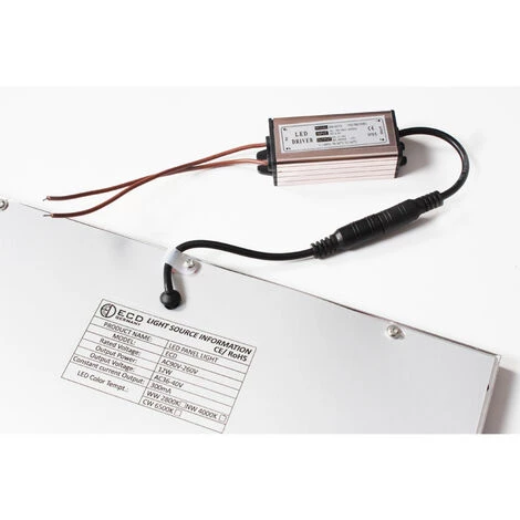 ECD GERMANY DPE Panneau LED Allemagne 42W - 120 X 30 Cm - 5 He-Pack - Ultraslim Mince - SMD 3014 - 6000K Blanc Froid - 220-240 V - Environ 3010 Lumens - Luminaire Encastré Au Plafond 4 ECD GERMANY DPE Panneau LED Allemagne 42W - 120 X 30 Cm - 5 He-Pack - Ultraslim Mince - SMD 3014 - 6000K Blanc Froid - 220-240 V - Environ 3010 Lumens - Luminaire Encastré Au Plafond – Image 2