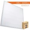 LED ATOMANT SL Panel LED Encastré 60x60cm 48W 5000LM | Blanc Froid 6500K - Pack 2 Pcs. - Blanc Froid 6500K