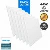 BARCELONA LED Pack 6 Panneaux Slim LED 60x60 44W UGR19 Philips Driver | Blanc Neutre - Blanc Neutre -Panneau LED Soldes 2022 54940468 1