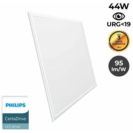 BARCELONA LED Pack 6 Panneaux Slim LED 60x60 44W UGR19 Philips Driver | Blanc Neutre - Blanc Neutre 4 BARCELONA LED Pack 6 Panneaux Slim LED 60x60 44W UGR19 Philips Driver | Blanc Neutre - Blanc Neutre – Image 2