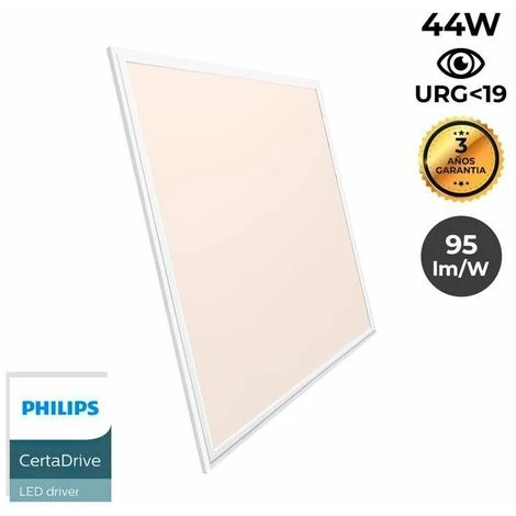 BARCELONA LED Pack 4 Panneaux Slim LED 600x600x15mm 44W UGR19 Philips Driver | Blanc Chaud - Blanc Chaud 3 BARCELONA LED Pack 4 Panneaux Slim LED 600x600x15mm 44W UGR19 Philips Driver | Blanc Chaud - Blanc Chaud