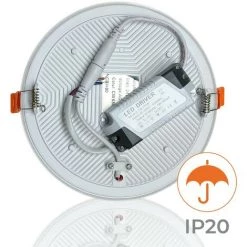 LED ATOMANT SL Spot LED Encastrable Downlight Acrylique Rond 24W 2200LM Coupe 160mm | Blanc Froid 6500K - Pack 1 Pce. - Blanc Froid 6500K 9 LED ATOMANT SL Spot LED Encastrable Downlight Acrylique Rond 24W 2200LM Coupe 160mm | Blanc Froid 6500K - Pack 1 Pce. - Blanc Froid 6500K -Panneau LED Soldes 2022 55667138 3