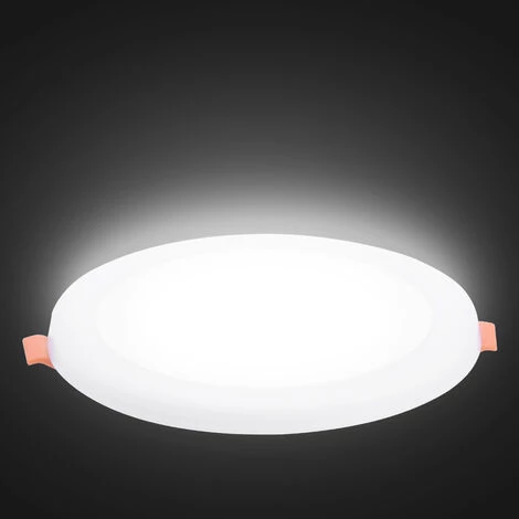 Topdeal 1 PCS Panneau LED Plafonnier 12+6W Ultra-fin Bicolore Rond Encastré Installation FFMC0005003 5 Topdeal 1 PCS Panneau LED Plafonnier 12+6W Ultra-fin Bicolore Rond Encastré Installation FFMC0005003 – Image 3
