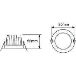 Noxion Spot LED Gimax Aluminium 6W 400lm 36D - 927 Blanc Très Chaud | Diamètre 74mm - IP44 - Meilleur Rendu Des Couleurs - Dimmable 10 Noxion Spot LED Gimax Aluminium 6W 400lm 36D - 927 Blanc Très Chaud | Diamètre 74mm - IP44 - Meilleur Rendu Des Couleurs - Dimmable -Panneau LED Soldes 2022 55935317 4