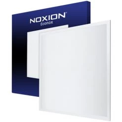 Noxion Panneau LED Econox 32W 60x60cm 6500K 4400lm UGR <22 | Lumière Du Jour - Substitut 4x18W