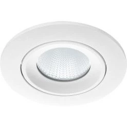 Noxion Spot LED Hydro Inclinable Ignifugé Blanc 6W 400lm 36D - 927 Blanc Très Chaud | Diamètre 83mm - IP65 - Meilleur Rendu Des Couleurs - Dimmable -Panneau LED Soldes 2022 55936799 2